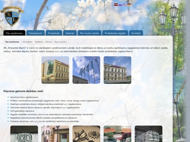 Krāsainie Lējumi, AS